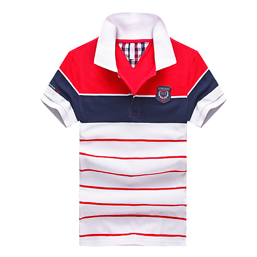 Men's Polo Striped Solid Colored Formal Style Classic Short Sleeve Business Tops Cotton Active Streetwear White Blue Red
Men's Polo Striped Solid Colored Formal Style Classic Short Sleeve Business Tops Cotton Active Streetwear White Blue Red