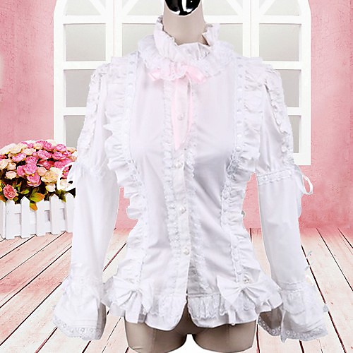 Blouse / Shirt Sweet Lolita Dress Lolita Accessories Cotton Halloween Costumes
Blouse / Shirt Sweet Lolita Dress Lolita Accessories Cotton Halloween Costumes
