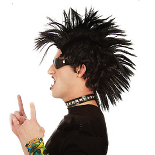 Synthetic Wig Straight Straight Asymmetrical Wig Short Black Synthetic Hair Men's African American Wig Black
Synthetic Wig Straight Straight Asymmetrical Wig Short Black Synthetic Hair Men's African American Wig Black