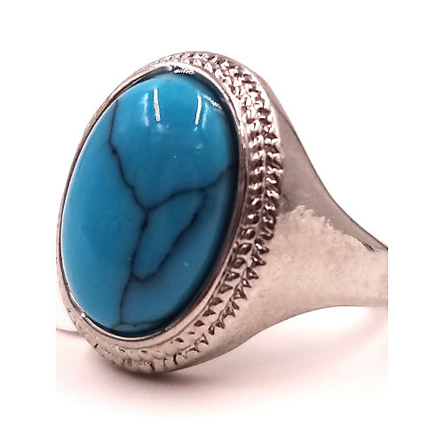 Hot Sales Turquoise Ring Vintage Jewelry Women's Turquoise Exaggeration Statement Ring
Hot Sales Turquoise Ring Vintage Jewelry Women's Turquoise Exaggeration Statement Ring