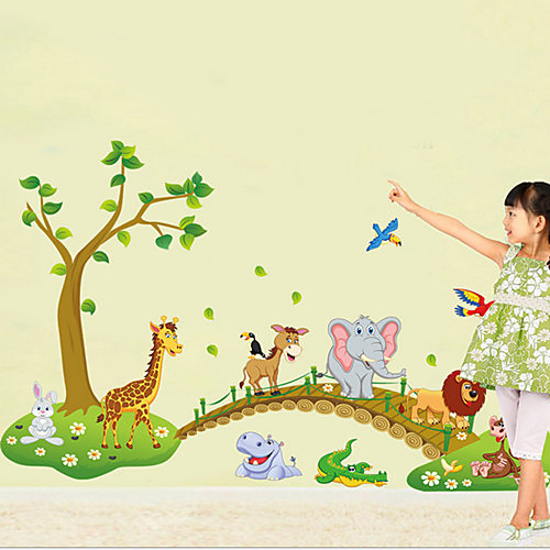 Animals / Still Life / Cartoon Wall Stickers Animal Wall Stickers Decorative Wall Stickers, Vinyl Home Decoration Wall Decal Wall Decoration 1 / Removable 9060cm
Animals / Still Life / Cartoon Wall Stickers Animal Wall Stickers Decorative Wall Stickers, Vinyl Home Decoration Wall Decal Wall Decoration 1 / Removable 9060cm