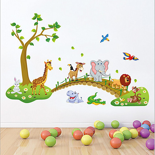 Animals / Still Life / Cartoon Wall Stickers Animal Wall Stickers Decorative Wall Stickers, Vinyl Home Decoration Wall Decal Wall Decoration 1 / Removable
Animals / Still Life / Cartoon Wall Stickers Animal Wall Stickers Decorative Wall Stickers, Vinyl Home Decoration Wall Decal Wall Decoration 1 / Removable