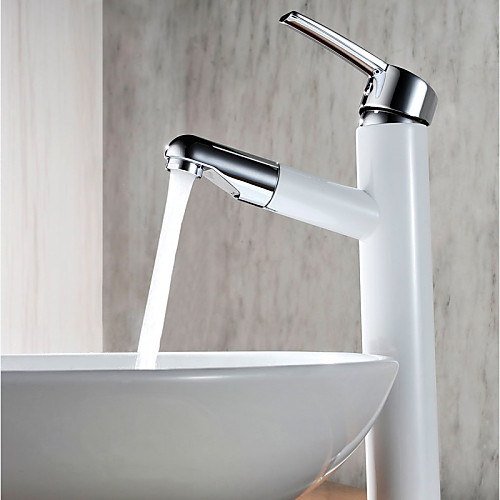 Art Deco/Retro Modern Centerset Pullout Spray Ceramic Valve Two Holes Single Handle One Hole Painting, Bathroom Sink Faucet
Art Deco/Retro Modern Centerset Pullout Spray Ceramic Valve Two Holes Single Handle One Hole Painting, Bathroom Sink Faucet