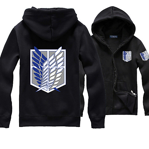 Inspired by Attack on Titan Allen Walker Anime Cosplay Costumes Japanese Cosplay Hoodies Print Solid Colored Long Sleeve Top For Men's Women's
Inspired by Attack on Titan Allen Walker Anime Cosplay Costumes Japanese Cosplay Hoodies Print Solid Colored Long Sleeve Top For Men's Women's
