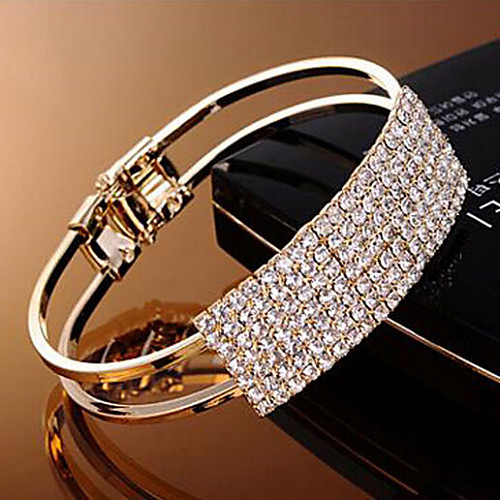 Women's Silver Cuff Chain Gold Bracelet Jewelry Gold / Silver For Wedding Party Special Occasion Anniversary Birthday Engagement / Gift / Daily / Casual
Women's Silver Cuff Chain Gold Bracelet Jewelry Gold / Silver For Wedding Party Special Occasion Anniversary Birthday Engagement / Gift / Daily / Casual