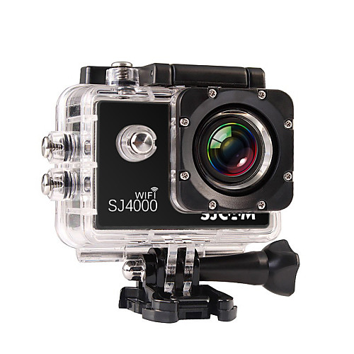 

SJCAM SJ4000 WIFI Sports Action Camera Gopro Gopro & Accessories Outdoor Recreation vlogging Waterproof / WiFi 32 GB 8 mp / 5 mp / 3 mp 4x 1920 x 1080 Pixel 1.5 inch CMOS H.264 30 m ±2EV / iPhone iOS