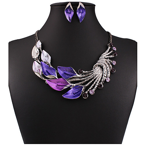Women's Jewelry Set Drop Earrings Pearl Necklace Flower Statement Ladies Work Elegant Casual Fashion Earrings Jewelry Purple / Green / Light Blue For Party Special Occasion Anniversary Birthday 1 set
Women's Jewelry Set Drop Earrings Pearl Necklace Flower Statement Ladies Work Elegant Casual Fashion Earrings Jewelry Purple / Green / Light Blue For Party Special Occasion Anniversary Birthday 1 set