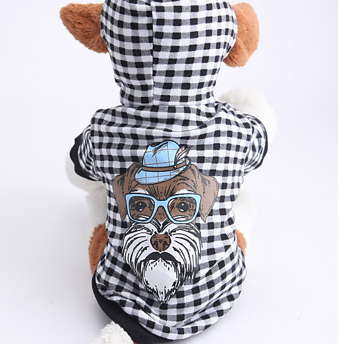 Dog Hoodie Puppy Clothes Plaid / Check Animal Fashion Waterproof Dog Clothes Puppy Clothes Dog Outfits Black / White Costume for Girl and Boy Dog Cotton XS S M L
Dog Hoodie Puppy Clothes Plaid / Check Animal Fashion Waterproof Dog Clothes Puppy Clothes Dog Outfits Black / White Costume for Girl and Boy Dog Cotton XS S M L