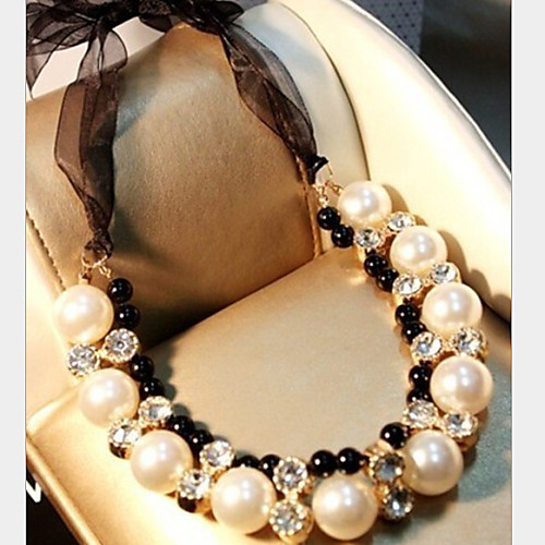 Women's Pearl Statement Necklace Pearl Necklace Lasso Ladies Luxury Pearl Imitation Diamond Alloy White Necklace Jewelry For Party
Women's Pearl Statement Necklace Pearl Necklace Lasso Ladies Luxury Pearl Imitation Diamond Alloy White Necklace Jewelry For Party