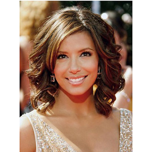 Synthetic Wig Curly Curly Wig Medium Length Brown Synthetic Hair Women's Brown
Synthetic Wig Curly Curly Wig Medium Length Brown Synthetic Hair Women's Brown