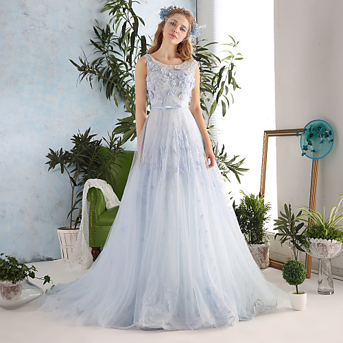 Princess Wedding Dresses Scoop Neck Chapel Train Lace Tulle Sleeveless Wedding Dress in Color with Crystal Bowknot Lace 2021
Princess Wedding Dresses Scoop Neck Chapel Train Lace Tulle Sleeveless Wedding Dress in Color with Crystal Bowknot Lace 2021
