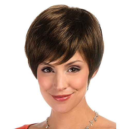 Synthetic Wig Straight Straight Wig Short Brown Synthetic Hair Women's Brown StrongBeauty
Synthetic Wig Straight Straight Wig Short Brown Synthetic Hair Women's Brown StrongBeauty