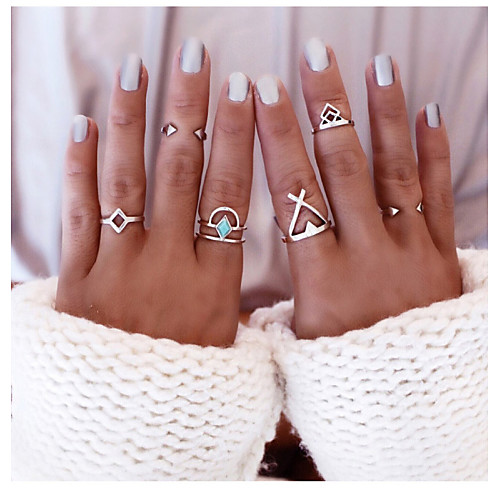 Women's Statement Ring Pinky Ring Silver Alloy Ladies Unusual Unique Design Daily Casual Jewelry Aquarius
Women's Statement Ring Pinky Ring Silver Alloy Ladies Unusual Unique Design Daily Casual Jewelry Aquarius
