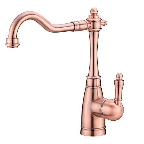 Kitchen faucet - Single Handle One Hole Antique Copper Standard Spout Centerset Antique Kitchen Taps
Kitchen faucet - Single Handle One Hole Antique Copper Standard Spout Centerset Antique Kitchen Taps