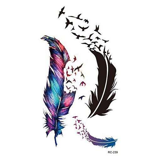 1 pcs Temporary Tattoos Waterproof Face / Hand / brachium PVC(PolyVinyl Chloride) Tattoo Stickers
1 pcs Temporary Tattoos Waterproof Face / Hand / brachium PVC(PolyVinyl Chloride) Tattoo Stickers