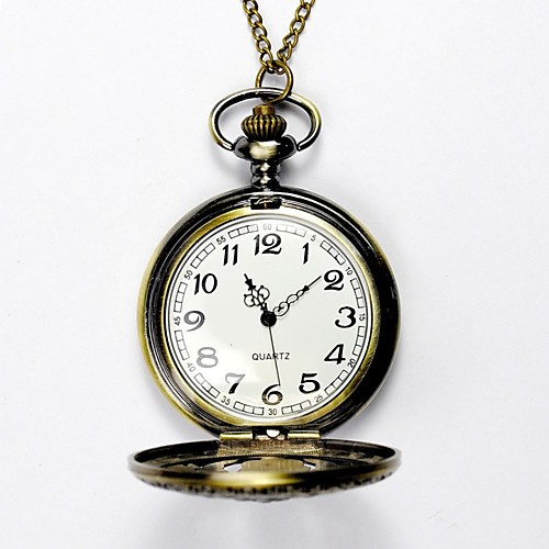Men's Pocket Watch Quartz Artistic Style Vintage Style Gold Hollow Engraving Analog Chic & Modern
Men's Pocket Watch Quartz Artistic Style Vintage Style Gold Hollow Engraving Analog Chic & Modern