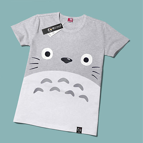 Inspired by My Neighbor Totoro Cat Anime Cosplay Costumes Japanese Cosplay T-shirt Print Short Sleeve T-shirt For Men's Women's
Inspired by My Neighbor Totoro Cat Anime Cosplay Costumes Japanese Cosplay T-shirt Print Short Sleeve T-shirt For Men's Women's