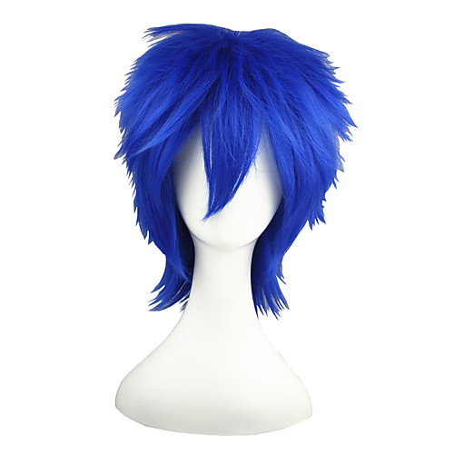 Vocaloid Kaito Cosplay Wigs Men's Women's 14 inch Heat Resistant Fiber Ink Blue Anime
Vocaloid Kaito Cosplay Wigs Men's Women's 14 inch Heat Resistant Fiber Ink Blue Anime