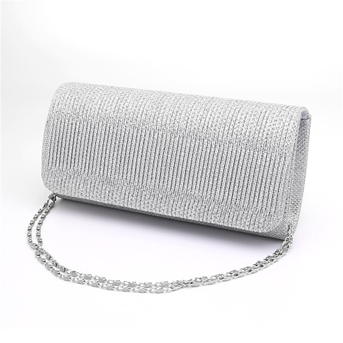 Women's Ruffles Polyester Evening Bag / Tri-fold Wedding Bags Stripes Black / Silver / Red
Women's Ruffles Polyester Evening Bag / Tri-fold Wedding Bags Stripes Black / Silver / Red