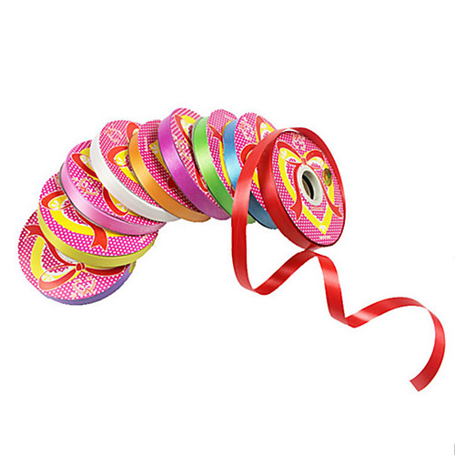 1Pcs Colorful ribbon 1.2cm wide solid color festival decor ribbons birthday party ornament string(Random Color) 
1Pcs Colorful ribbon 1.2cm wide solid color festival decor ribbons birthday party ornament string(Random Color)