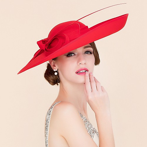 Ladies' Kentucky Derby Hats Cloche Hats Cambric With Bowknot Bowler with 1 Wedding Special Occasion Casual Headpiece Elegant
Ladies' Kentucky Derby Hats Cloche Hats Cambric With Bowknot Bowler with 1 Wedding Special Occasion Casual Headpiece Elegant