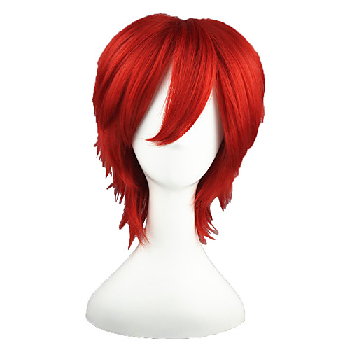 Cosplay Wigs Reborn! Enma Kozato Red Short Anime Cosplay Wigs 35 CM Heat Resistant Fiber Male / Female
Cosplay Wigs Reborn! Enma Kozato Red Short Anime Cosplay Wigs 35 CM Heat Resistant Fiber Male / Female