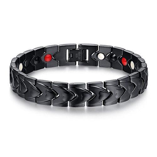 Men's Chain Bracelet Initial Stainless Steel Bracelet Jewelry Black For Casual Daily
Men's Chain Bracelet Initial Stainless Steel Bracelet Jewelry Black For Casual Daily