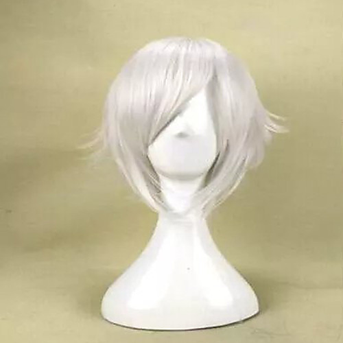 Synthetic Wig Straight Straight Wig White Synthetic Hair Women's White hairjoy
Synthetic Wig Straight Straight Wig White Synthetic Hair Women's White hairjoy