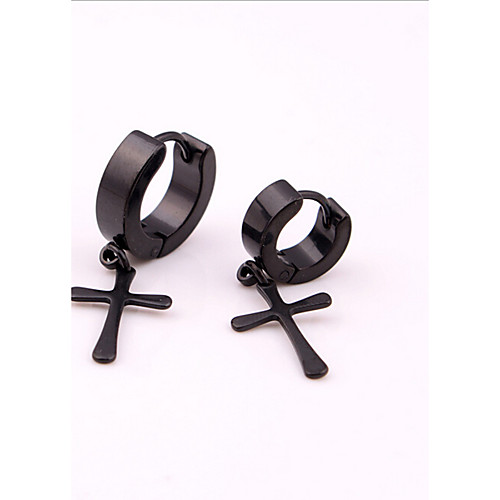 Men's Women's Stud Earrings Hoop Earrings Hanging Cross Earrings Cross Personalized Punk Stainless Steel Earrings Jewelry Camouflage Color / Golden / Black For Daily Casual Sports
Men's Women's Stud Earrings Hoop Earrings Hanging Cross Earrings Cross Personalized Punk Stainless Steel Earrings Jewelry Camouflage Color / Golden / Black For Daily Casual Sports