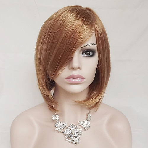 Synthetic Wig Straight Straight With Bangs Wig Blonde Short Strawberry Blonde / Light Blonde Synthetic Hair Women's Blonde
Synthetic Wig Straight Straight With Bangs Wig Blonde Short Strawberry Blonde / Light Blonde Synthetic Hair Women's Blonde