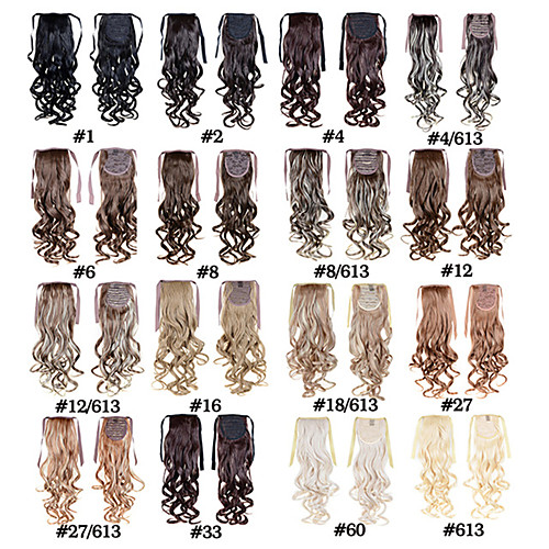 22 inch Synthetic Hair Hair Extension Curly Classic Flip In Cross Type Daily High Quality Women's
22 inch Synthetic Hair Hair Extension Curly Classic Flip In Cross Type Daily High Quality Women's