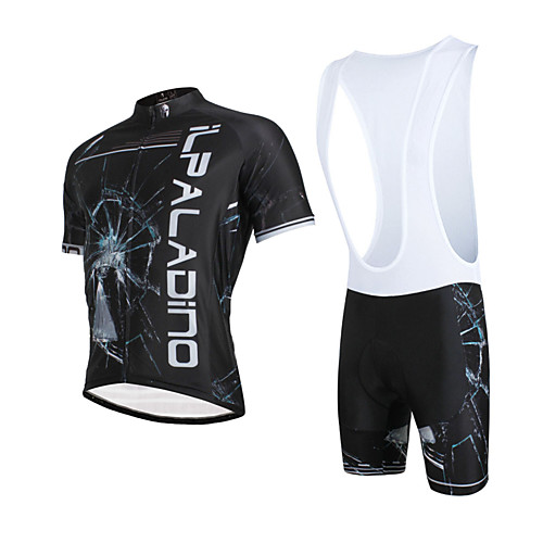 ILPALADINO Men's Short Sleeve Cycling Jersey with Bib Shorts Black Bike Bib Shorts Jersey Clothing Suit Breathable 3D Pad Quick Dry Ultraviolet Resistant Reflective Strips Sports Lycra Fashion
ILPALADINO Men's Short Sleeve Cycling Jersey with Bib Shorts Black Bike Bib Shorts Jersey Clothing Suit Breathable 3D Pad Quick Dry Ultraviolet Resistant Reflective Strips Sports Lycra Fashion