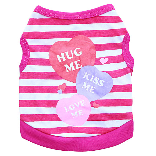 Cat Dog Shirt / T-Shirt Puppy Clothes Heart Fashion Dog Clothes Puppy Clothes Dog Outfits Breathable Purple Blue Pink Costume for Girl and Boy Dog Cotton XS S M L
Cat Dog Shirt / T-Shirt Puppy Clothes Heart Fashion Dog Clothes Puppy Clothes Dog Outfits Breathable Purple Blue Pink Costume for Girl and Boy Dog Cotton XS S M L