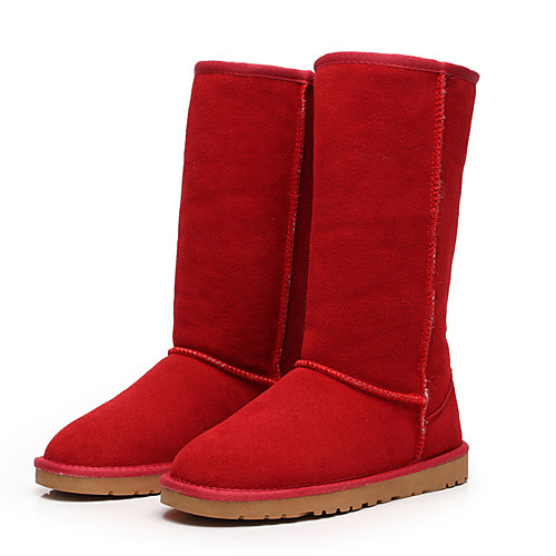 Women's Boots Snow Boots Flat Heel Mid Calf Boots Snow Boots Fashion Boots Outdoor Leather Suede Fur Winter Black Yellow Red / Mid-Calf Boots / EU42
Women's Boots Snow Boots Flat Heel Mid Calf Boots Snow Boots Fashion Boots Outdoor Leather Suede Fur Winter Black Yellow Red / Mid-Calf Boots / EU42