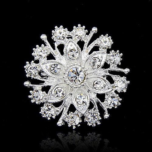 Women's Brooches Round Cut Fashion Rhinestone Brooch Jewelry Silver For Party Special Occasion Birthday Gift Daily
Women's Brooches Round Cut Fashion Rhinestone Brooch Jewelry Silver For Party Special Occasion Birthday Gift Daily