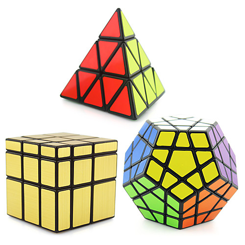 

Speed Cube Set 3 PCS Magic Cube IQ Cube Shengshou Pyramid Alien Megaminx Magic Cube Stress Reliever Puzzle Cube Professional Level Speed Professional Classic & Timeless Kid's Adults' Children's Toy