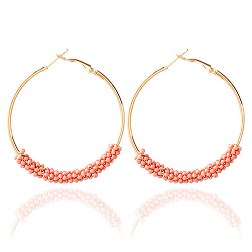 Women's Drop Earrings Hoop Earrings Fashion Earrings Jewelry Rainbow / White / Black For Wedding 1pc
Women's Drop Earrings Hoop Earrings Fashion Earrings Jewelry Rainbow / White / Black For Wedding 1pc