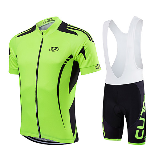 Fastcute Men's Short Sleeve Cycling Jersey with Bib Shorts Lycra Polyester Black Yellow Red Plus Size Bike Bib Shorts Jersey Bib Tights Breathable 3D Pad Quick Dry Sweat-wicking Sports Solid Color
Fastcute Men's Short Sleeve Cycling Jersey with Bib Shorts Lycra Polyester Black Yellow Red Plus Size Bike Bib Shorts Jersey Bib Tights Breathable 3D Pad Quick Dry Sweat-wicking Sports Solid Color
