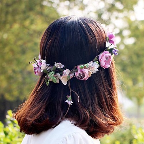 Women's Girls' For Wedding Special Occasion Outdoor Flower Lace Satin Alloy Purple
Women's Girls' For Wedding Special Occasion Outdoor Flower Lace Satin Alloy Purple