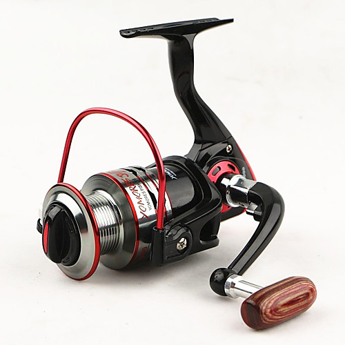 Spinning Reel 5.1/1 Gear Ratio11 Ball Bearings Hand Orientation Exchangable Spinning / Lure Fishing - MH1000-4000
Spinning Reel 5.1/1 Gear Ratio11 Ball Bearings Hand Orientation Exchangable Spinning / Lure Fishing - MH1000-4000