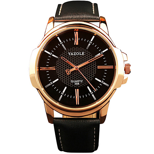 YAZOLE Men's Wrist Watch Analog Quartz Oversized Casual Casual Watch Cool / / Leather
YAZOLE Men's Wrist Watch Analog Quartz Oversized Casual Casual Watch Cool / / Leather
