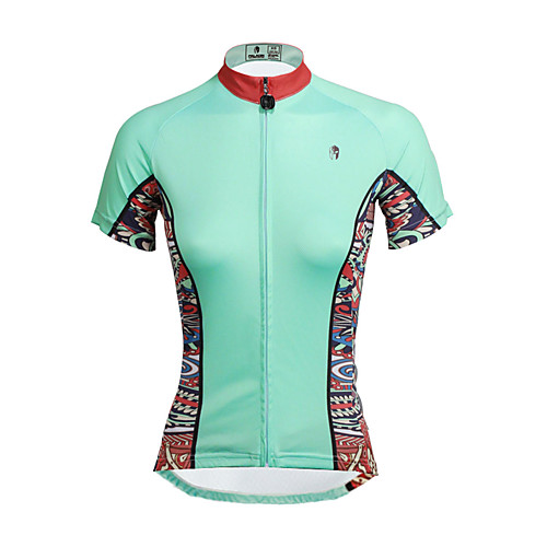 ILPALADINO Women's Short Sleeve Cycling Jersey Plus Size Bike Top Mountain Bike MTB Road Bike Cycling Breathable Quick Dry Ultraviolet Resistant Sports Clothing Apparel / Stretchy / Back Pocket
ILPALADINO Women's Short Sleeve Cycling Jersey Plus Size Bike Top Mountain Bike MTB Road Bike Cycling Breathable Quick Dry Ultraviolet Resistant Sports Clothing Apparel / Stretchy / Back Pocket
