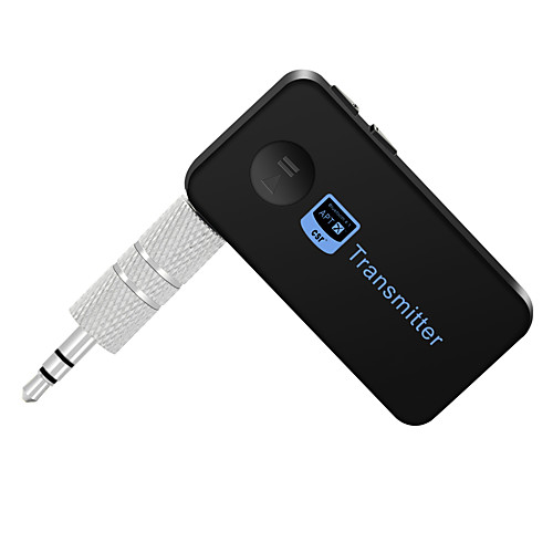 

Bluetooth Transmitter Music Audio Stereo with 3.5mm Audio Output Bluetooth Reciever Handsfree Speakers For Car/TV/Computer Music Audio Aux Headphones 8-Hour Battery Life Handsfree Calls Support atpX