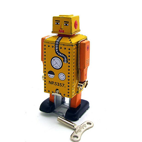 Wind-up Toy Educational Toy Novelty Warrior Robot Metal 1 pcs Adults' Toy Gift
Wind-up Toy Educational Toy Novelty Warrior Robot Metal 1 pcs Adults' Toy Gift
