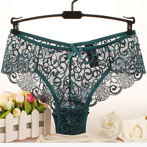 Women's Lace Super Sexy Brief Solid Colored Low Waist White Black Red S M L
Women's Lace Super Sexy Brief Solid Colored Low Waist White Black Red S M L