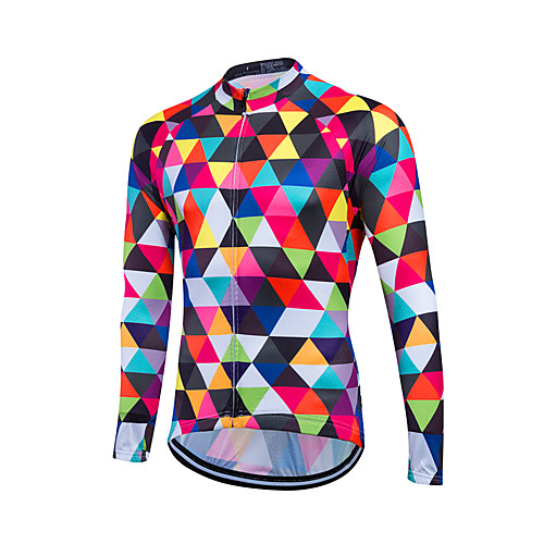 Fastcute Men's Long Sleeve Cycling Jersey Winter Fleece Coolmax Lycra Bike Jersey Top Mountain Bike MTB Road Bike Cycling Breathable Back Pocket Sweat-wicking Sports Clothing Apparel / Stretchy
Fastcute Men's Long Sleeve Cycling Jersey Winter Fleece Coolmax Lycra Bike Jersey Top Mountain Bike MTB Road Bike Cycling Breathable Back Pocket Sweat-wicking Sports Clothing Apparel / Stretchy