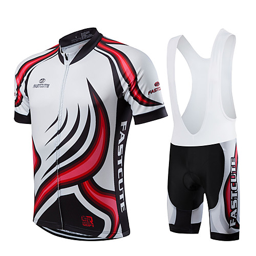 Fastcute Men's Short Sleeve Cycling Jersey with Bib Shorts Green Blue Pink Plus Size Bike Bib Shorts Jersey Bib Tights Breathable 3D Pad Quick Dry Sweat-wicking Sports Polyester Lycra Sports Mountain
Fastcute Men's Short Sleeve Cycling Jersey with Bib Shorts Green Blue Pink Plus Size Bike Bib Shorts Jersey Bib Tights Breathable 3D Pad Quick Dry Sweat-wicking Sports Polyester Lycra Sports Mountain