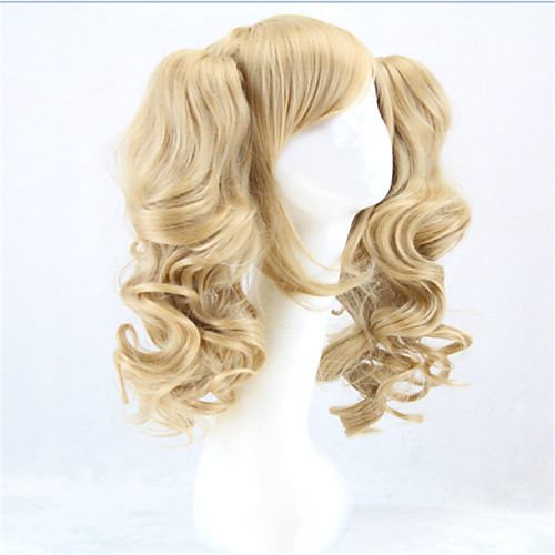 Cosplay Costume Wig Synthetic Wig Cosplay Wig Curly Curly With Ponytail Wig Blonde Synthetic Hair Women's Blonde hairjoy
Cosplay Costume Wig Synthetic Wig Cosplay Wig Curly Curly With Ponytail Wig Blonde Synthetic Hair Women's Blonde hairjoy