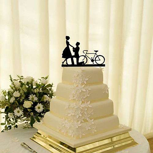 Cake Topper Classic Theme Classic Couple Acrylic Wedding with Flower 1 Gift Box
Cake Topper Classic Theme Classic Couple Acrylic Wedding with Flower 1 Gift Box