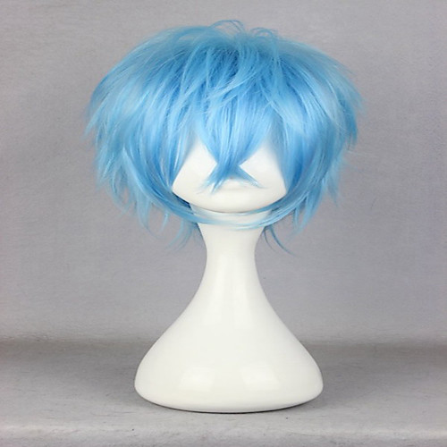 Synthetic Wig Cosplay Wig Curly Curly Wig Short Blue Synthetic Hair Men's Blue hairjoy
Synthetic Wig Cosplay Wig Curly Curly Wig Short Blue Synthetic Hair Men's Blue hairjoy